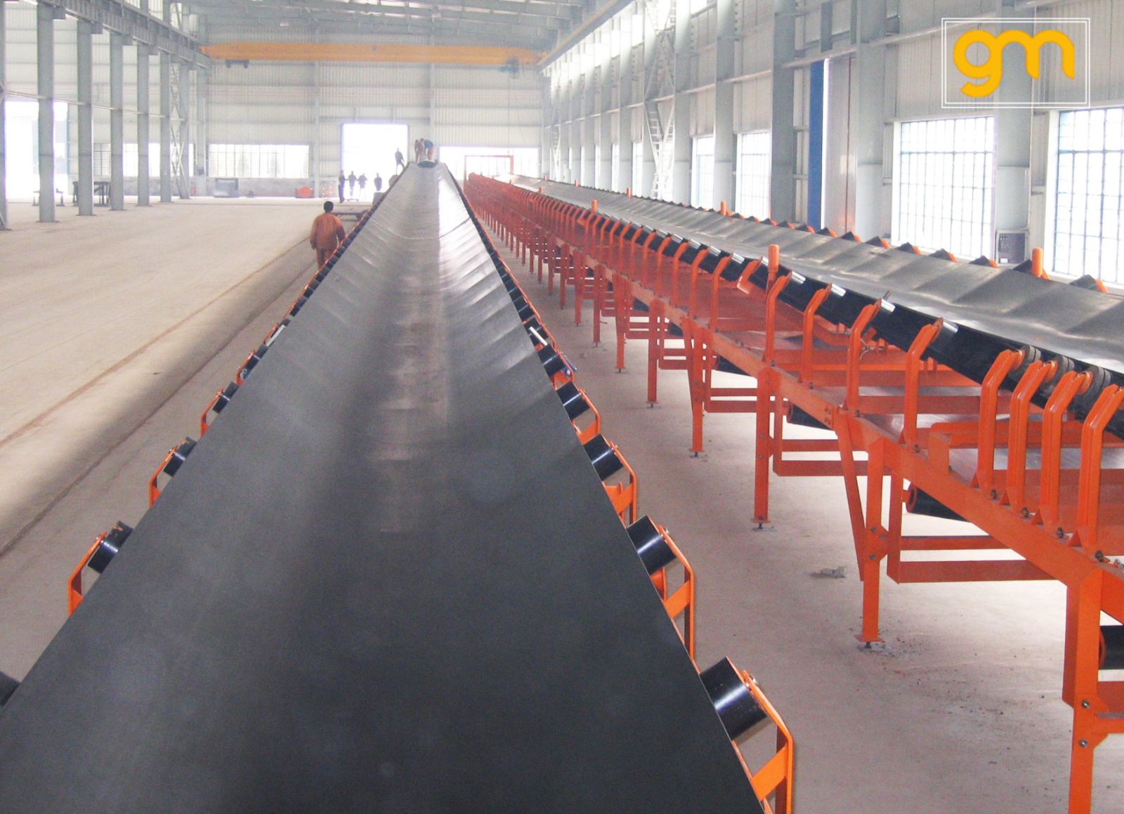 băng tải vận chuyển cát