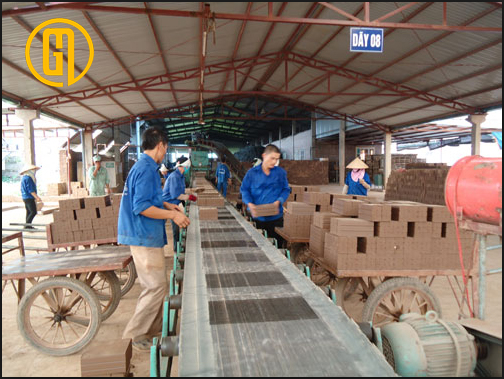 băng tải đá, gạch