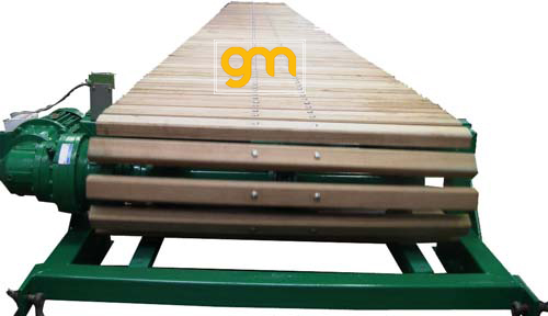 chế tạo băng tải xích gỗ