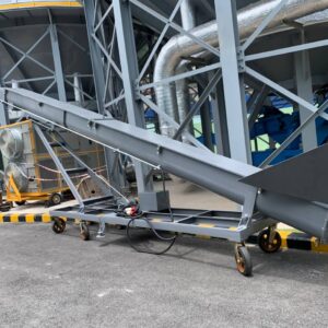 Vít tải U450 dài 8m nâng hạ di động