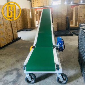 Băng tải PVC nâng hạ